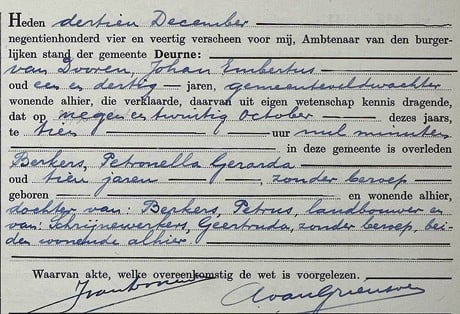 Overlijdensregister
