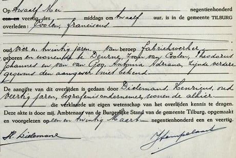 Overlijdensregister