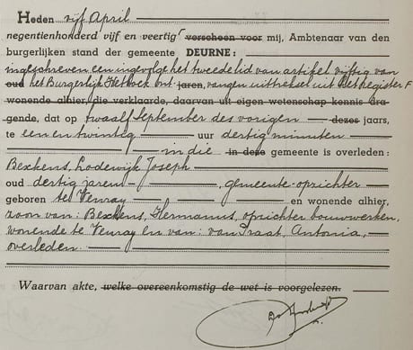 Overlijdensregister