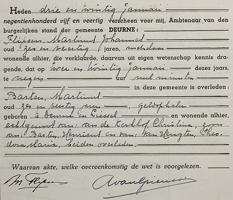 Overlijdensregister